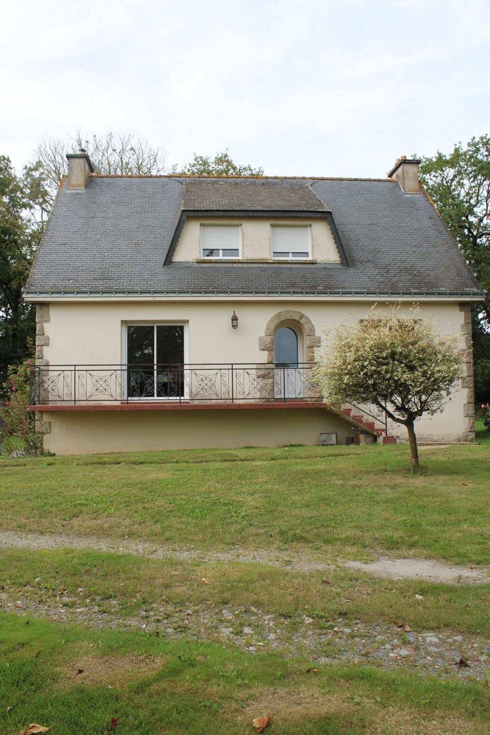 Penzion Chambre A La Campagne Pluméliau Exteriér fotografie